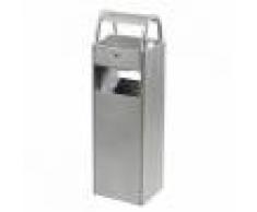 Rolléco Cendrier poubelle extérieur 30 L 6L / 30L