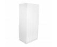 Armoire enfant 2 portes LIO - Blanc - H181 cm l80 cm
