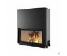 EDILKAMIN Windo 100 Cheminée à bois 18kW A