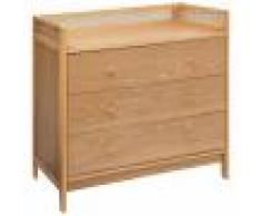 Atmosphera Commode "Arty", bois cannage rotin