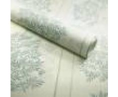 Papier peint vinyle sur intissé - Botanique - Arbuste vert pastel - Rouleau(x)