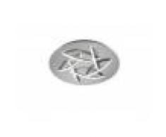 TRIO Lighting Plafonniers rond nickel mate LED DOLPHIN de TrioLighting