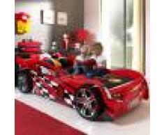 NOUVOMEUBLE Lit pour enfant voiture rouge SPEEDY