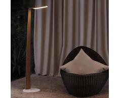 SWAN FLOOR-Lampe de lecture LED Bois Tactile H135cm chêne Tunto