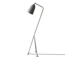 GRASHOPPA-Lampe de lecture Tripode H125cm Gris Bleu GUBI - designé par Greta Grossman