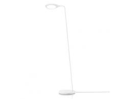 LEAF-Lampe de lecture LED H118cm Blanc Muuto - designé par Broberg & Ridderstråle