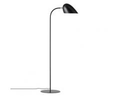 HITCHCOCK-Lampe de lecture Métal H150cm noir satiné Frandsen - designé par Frandsen Lighting