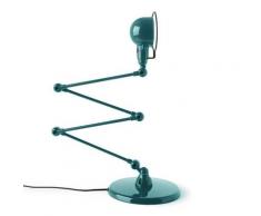 SIGNAL-Lampe de lecture Acier H120cm bleu océan brillant Jieldé