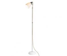 HECTOR DOME-Lampe de lecture Porcelaine/Chrome H137cm Blanc Original BTC