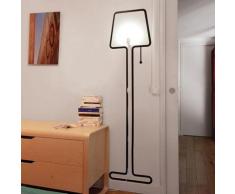 TALL-Applique 'lampadaire' H1,77m Noir Pa Design - designé par Alice Rosignoli