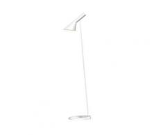 AJ-Lampe de lecture Métal H130cm blanc mat Louis Poulsen - designé par Arne Jacobsen