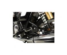 HEPCO - BECKER Pillion installation de repose-pieds Royal Enfield Interceptor (2018-), 10 cm en avant, noir
