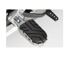 SW-Motech Kit de repose-pieds ION - Honda / BMW / Triumph - modèles., noir-argent