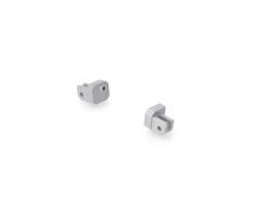 SW-Motech Kit de montage pour repose-pieds ION - Gris. Yamaha Tracer 9 (20-)., argent