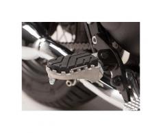 SW-Motech Kit de repose-pieds ION - Triumph Bonneville/T100 (04-16), Scrambler (05-)., noir-argent