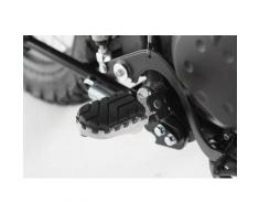 SW-Motech Kit de repose-pieds ION - Kawasaki KLR 650 (01-), BMW S 1000 XR (19-)., noir-argent