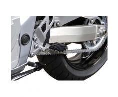 SW-Motech Kit de repose-pieds ION - Suzuki GSR600 / GSF1250/S / GSX650/1250F., noir-argent