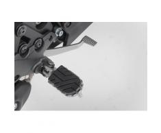 SW-Motech Kit de repose-pieds ION - Kawasaki Versys 1000 (11-)/650 (14-), X300 (16-)., noir-argent