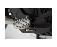 SW-Motech Kit de repose-pieds ION - Différents modèles Honda, Suzuki, KTM, noir-argent