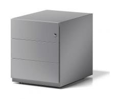 Caisson roulant Note™, avec 3 tiroirs universels h x l x p 495 x 420 x 565 mm, avec barre servant de poignée | BISLEY