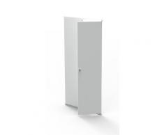 Kit complet de portes pour rayonnage emboîtable de bureau, pour hauteur rayonnage 1900 mm