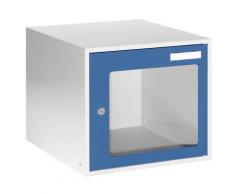Casier verrouillable vitré h x l x p 350 x 400 x 450 mm | QUIPO