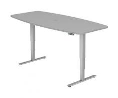 Table de conférence, l x p 2200 x 1030 mm réglage électrique de la hauteur de 620 à 1270 mm