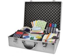 Mallette conférencier en aluminium robuste h x l x p 340 x 470 x 165 mm | magnetoplan