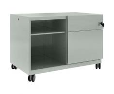 Chariot Note™ CADDY, h x l x p 563 x 800 x 490 mm à droite 1 tiroir universel et pour dossiers suspendus | BISLEY
