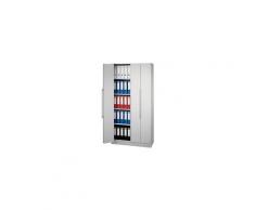 VIOLA - Armoire à portes pliantes angle d'ouverture 170°, 4 tablettes