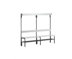 Banc de vestiaire en inox h x p 1650 x 375 mm | Sypro Wolf
