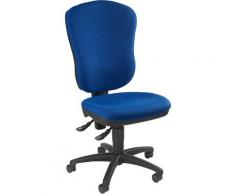 Chaise de bureau pivotante standard sans accoudoirs, avec soutien lombaire | Topstar