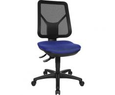 Chaise de bureau pivotante ergonomique dossier résille | Topstar