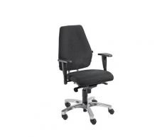 Chaise de bureau pivotante, mécanisme synchrone assise plate arrondie au niveau des genoux et Body Balance Tec® | Topstar