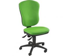 Chaise de bureau pivotante standard sans accoudoirs, avec soutien lombaire | Topstar