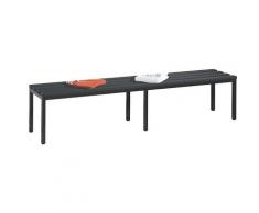 Banc de vestiaire BASIC sans dossier sans grille pour chaussures, en plastique | CP