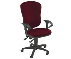 Chaise de bureau pivotante standard sans accoudoirs, avec soutien lombaire | Topstar