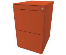 Caisson fixe Note™, avec 2 tiroirs pour DS hauteur 704 - 737 mm, avec plateau de finition | BISLEY