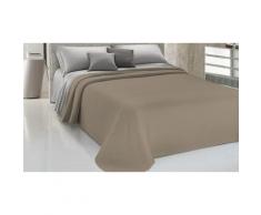 Dessus-de-lit en coton : Double / Gris