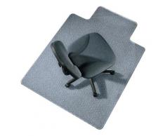 Tapis protège-sol - vinyle - 92x 121 cm - transparent
