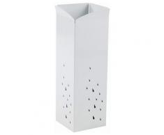 Porte-parapluie Alba - métal blanc