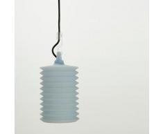 LAMPION-Suspension Silicone H27cm Bleu clair Rotaliana - designé par Emmanuel Gallina
