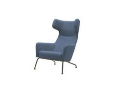 Fauteuil HAVANA à oreilles en bleu SOFTLINE