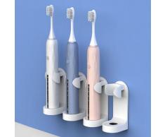 Porte-brosse à dents électrique en ABS, 1 pièce, créatif, sans trace, pour salle de bain