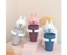 Porte-gobelet de brosse à dents pour enfants, étagère murale pour bébé, tasse de bain de bouche,