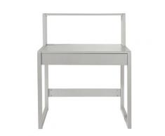 Bureau enfant 1 tiroir gris
