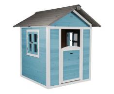 Maisonnette en bois bleue