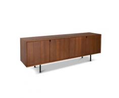 Grande enfilade scandinave en bois marron