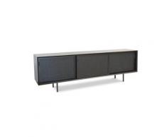 Grande enfilade en bois noir
