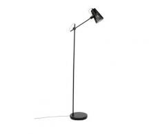 Lampadaire en métal noir